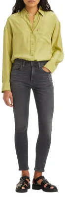 Produktbild von Levi's Damen Jeanshose 721 mit Stretch-Anteil, Skinny Fit, Schwarz (Clear Way), W28/L34