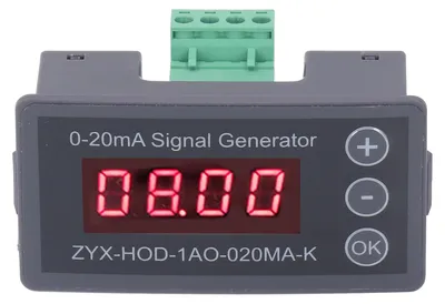 Immagine prodotto di Generatore di segnali di corrente da 0 a 20 mA con display digitale a 1 canale per test