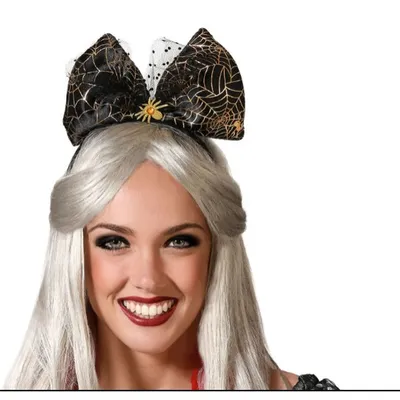 Produktbild von Stirnband Spinnennetz Halloween