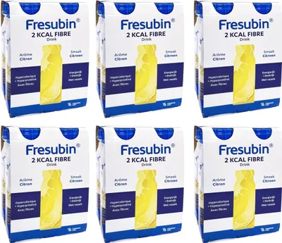 Produktbild von Fresubin 2 KCAL FIBRE Drink Lemon 24x200ml Trinkflasche