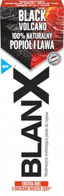 Immagine prodotto di Blanx | Dentifricio - Dentifricio Vulcano Nero - 75 Ml - Ingredienti naturali - Antibatterico - Delicato