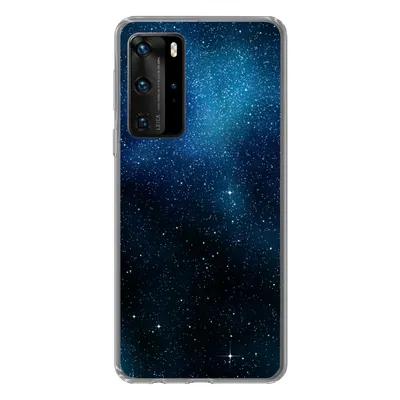 Produktbild von MuchoWow® Handyhülle Schutzhülle Hülle für Huawei P40 Pro Galaxie - Nacht - Galaxie - Jungen - Mädchen - Kinder Silikon Softcase Handy Hülle - Schutz