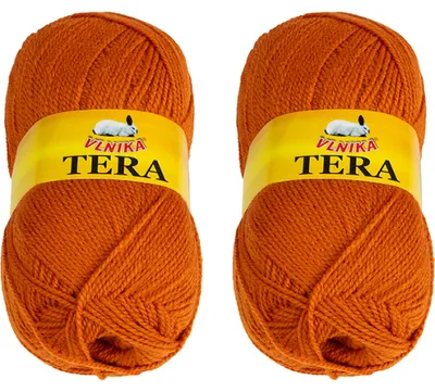 Obrázok produktu pre SET 2ks - Priadza TERA - 100g / 310 m - oranžová