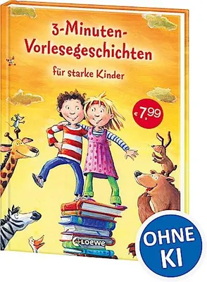 Immagine prodotto di 3-Minuten-Vorlesegeschichten für starke Kinder