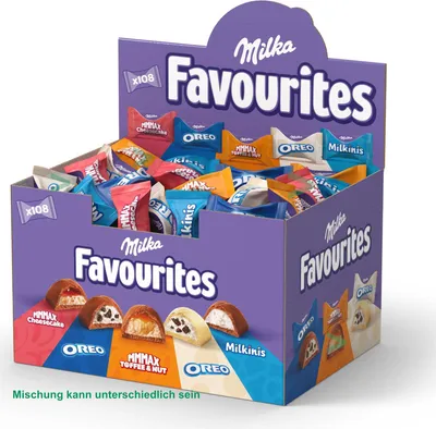 Image de Milka Favourites MIX (paquet de 1kg)