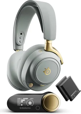 Produktbild von Steelseries Arctis Nova Elite-Sage&Gold