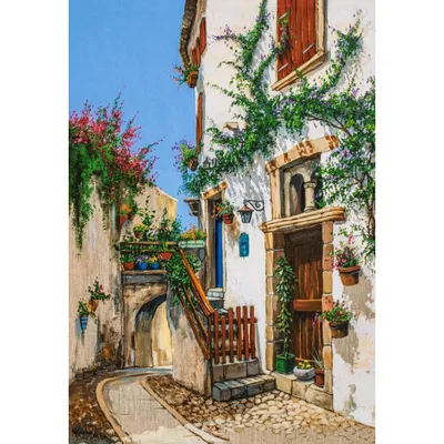 Produktbild von CASTORLAND Puzzle Art Collection: die italienische Straß e 1500 Teile