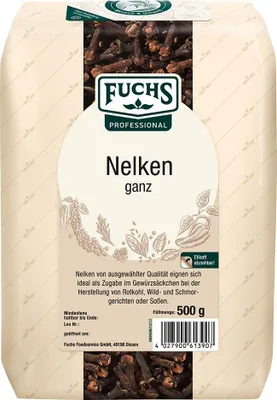 Produktbild von Fuchs Professional Nelken ganz blumiger Duft süßliche Würze 500g