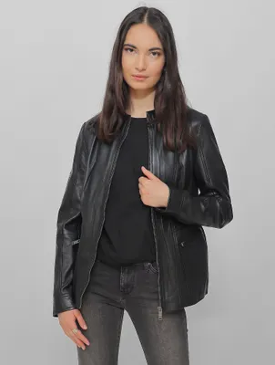Produktbild von JCC Lederjacke 31023628 Damen black 36