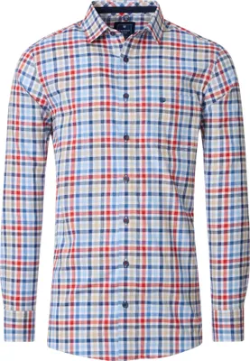 Produktbild von Redmond - Casual Fit - Herren Hemd (251070111), Größe:3XL, Farbe:Rot(50)