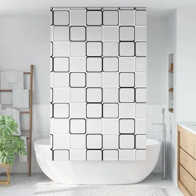 Zdjęcie produktu dla vidaXL Roleta prysznicowa 130x240 cm szerokość tkaniny 126 cm