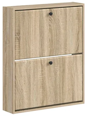 Obrázek produktu pro Nástěnná skříňka na boty BREDA, rozměry 71 x 17 x 86 cm, materiál: dřevovláknitá deska
