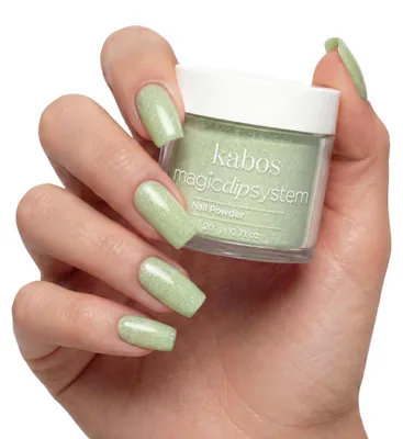 Produktbild von Kabos Magic Dip System Dipping Powder Acrylpulver Nägel 039 Matcha Glow 20g