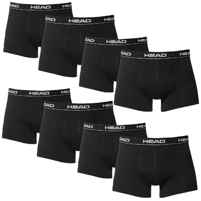 Produktbild von HEAD Men Boxershort 841001001-200 Basic Boxer 8er Pack, M, Schwarz