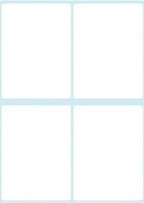 Produktbild von Herlitz 11296621, Rechteck, Universal, 6 Blätter, 8 cm, 12,5 cm, 40 mm