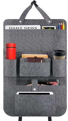 Produktbild von Famanu Auto-Organizer für Kinder - Hochwertige Materialien, 9 Fächer