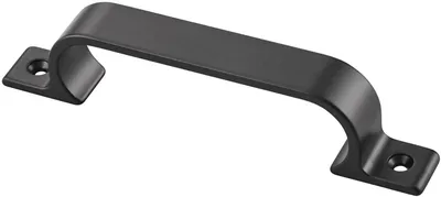 Produktbild von Hermeta Handgriff Ausladung 28 mm Länge 149 mm Breite 19 mm Aluminium schwarz Anzahl Löcher 2