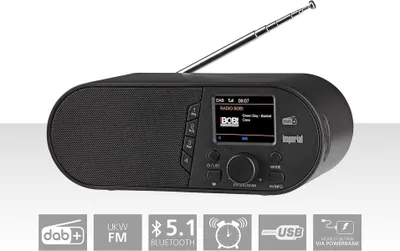 Image de Imperial DABMAN d105 Internet Digital Schwarz (22-314-00)