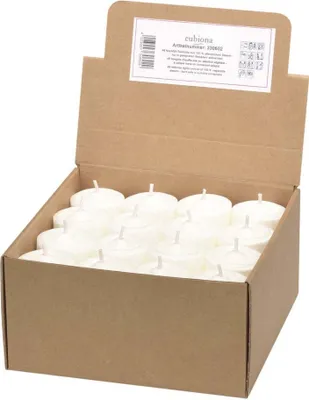Immagine prodotto di Tealights - Stearin bianco 48pz