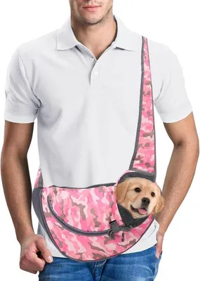 Produktbild von Famanu Tragetasche für Hunde und Katzen - Schultertasche für kleine Haustiere