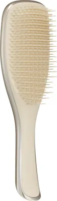 A hairbrush on a white background.