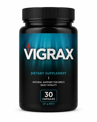 Immagine prodotto di Vigrax – A sostegno della vitalità e delle prestazioni maschili – 30 capsule