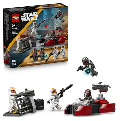Image de LEGO Star Wars 75449 Pack de combat Le Siège de Mandalore - Jeu de construction pour les enfants de 6 ans et plus