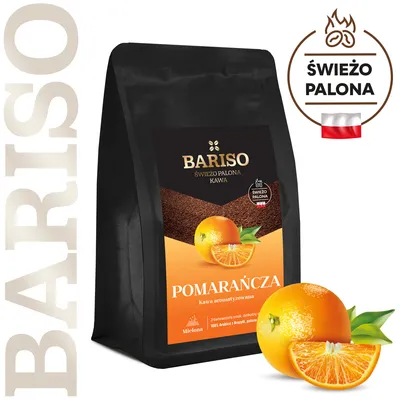 Zdjęcie produktu dla Kawa mielona BARISO POMARAŃCZA 200g
