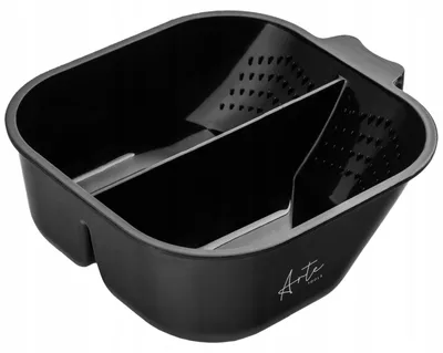 Produktbild von ARTE Tools Doppelte Quadratische Schüssel Schwarz - Kosmetik & Friseur