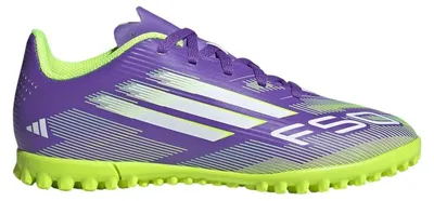 Produktbild von adidas F50 Club TF Purple Rush Cloud White Lucid Lemon (GS) - EU 35