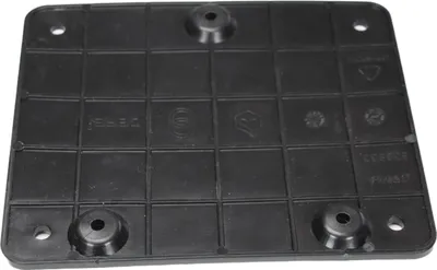 Produktbild von Kennzeichenträger Piaggio Kennzeichenhalter, 121x141 mm, Kunststoff, 638833