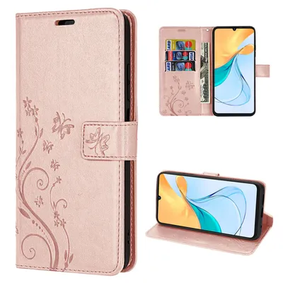 Produktbild von Hülle für ZTE Blade V50 Vita Handy Tasche Handyhülle Schutzhülle Klapphülle Etui Rosegold
