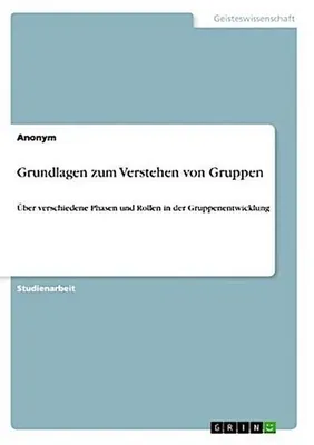 Obrázek produktu pro Grundlagen zum Verstehen von Gruppen