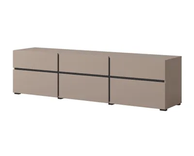 Zdjęcie produktu dla Szafka RTV Cross 41 z szufladami 180 cm - congo / czarny