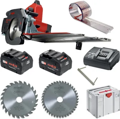 Produktbild von Mafell Akku Kappschienen Säge KSS 40 18 M bl im T-Max + 2x Sägeblatt