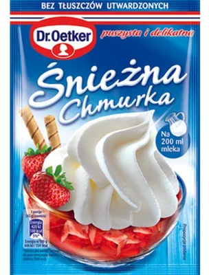 Immagine prodotto di Dr. Oetker Śnieżna Chmurka - Delicato dessert in polvere 60 g