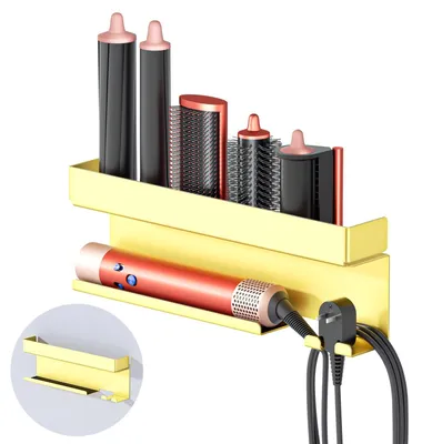 Produktbild von Wandhalterung für Haartrockner und Stylingtools ohne Bohren