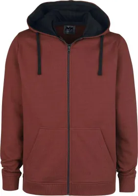 Produktbild von Black Premium by EMP Herren rote Sweatshirtjacke XL