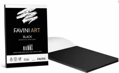 Zdjęcie produktu dla Favini A42A104, Czarny, Biały, 320 g/m², 10 ark.