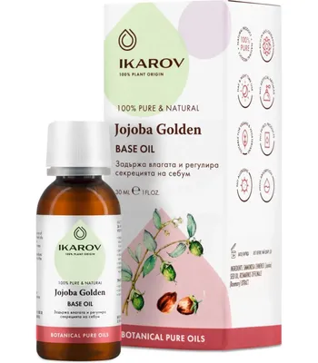 Immagine prodotto di Olio di jojoba Ikarov - Olio vegetale puro, 30 ml