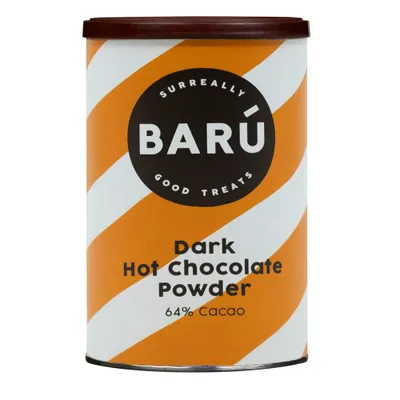 Produktbild von Barú 5425031753032, Heiße Schokolade, 250 g, 21 g, Künstliche Farbe, Künstliches Aroma, Gentechnisch veränderter Organismus (GMO), Palmöl, 385 kcal, 1619 kJ