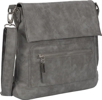 Produktbild von Bag Street Damentasche Umhängetasche Handtasche Schultertasche T0103 GRAU