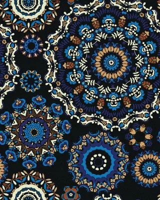 Produktbild von Zuty - Malen nach Zahlen - BLAUE MANDALAS, 40x50 cm, ohne Keilrahmen