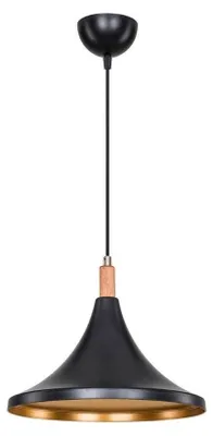 Immagine prodotto di Lampada a sospensione Kano nero oro