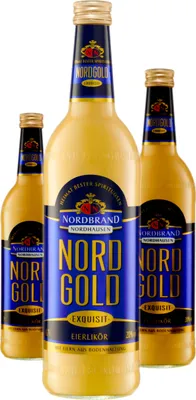 Produktbild von 3 x Nordbrand Nordhausen Eierlikör Exquisit