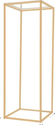 Immagine prodotto di Portafiori, Design robusto in metallo, Versatile per la decorazione, Oro