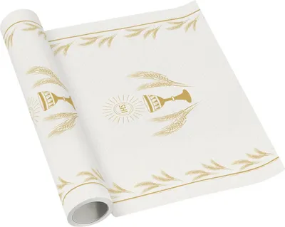 Produktbild von PREMIUM Papiertischläufer auf der Rolle, "Communion", 40 cm x 5 m 1 Stück.