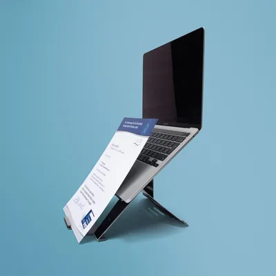 Obrázek produktu pro R-Go Tools RGORIDOCBL, Stojan pro laptop, Černá, Hliník, 25,4 cm (10"), 55,9 cm (22"), 5 kg