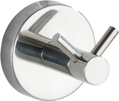 Produktbild von WENKO Wand Haken Kleider Garderoben Garderobe Handtuch Halter BOSIO Edelstahl