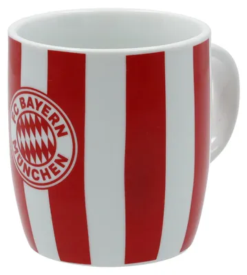 Produktbild von FC Bayern München FCB Tasse Stripes 0